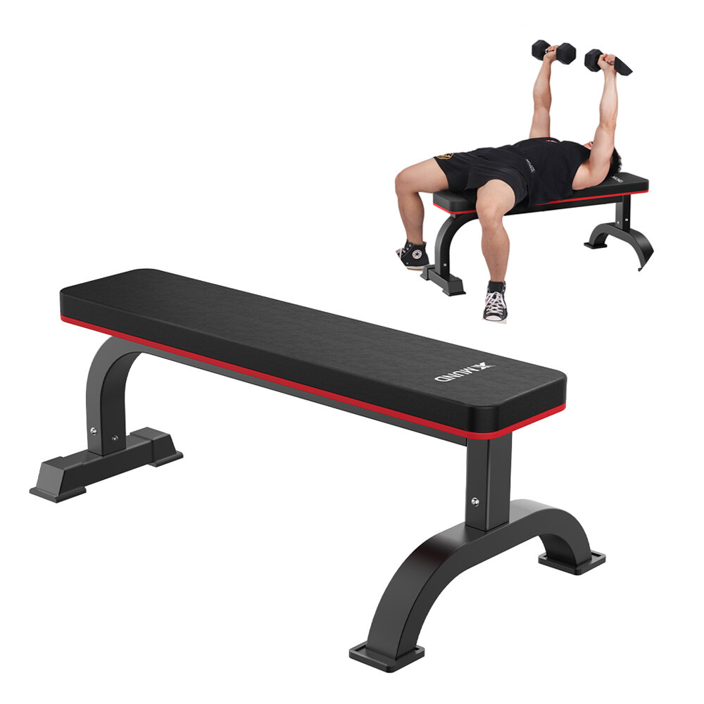 Image of [EU Direct] XMUND XD-WB2 Multifunctional Flat Bench Dumbbell Bench Workout Utility Bench with Steel Frame Home Fitness E