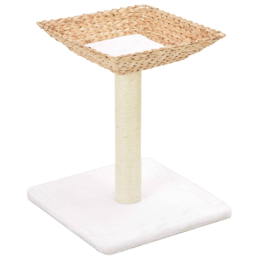 Image of [EU Direct] vidaXL 170730 Cat Tree with Sisal Scratching Post Natural Willow Wood Pet Supplies Cat Puppy Home Bedpan