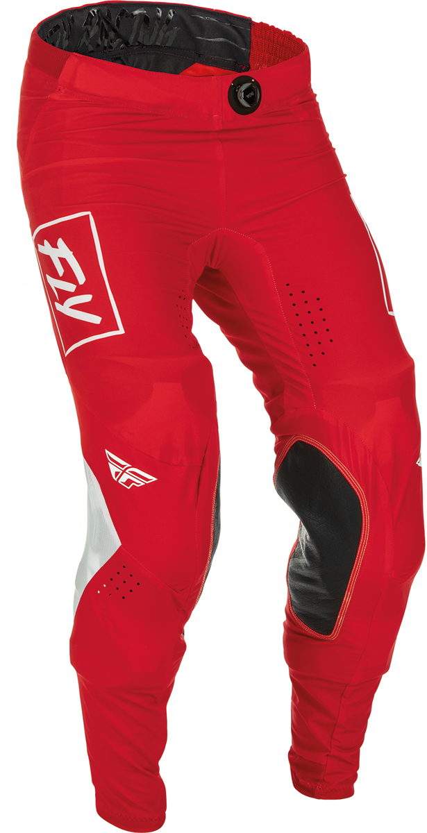 Image of EU FLY Racing Lite Rouge Blanc Pantalon Taille 28