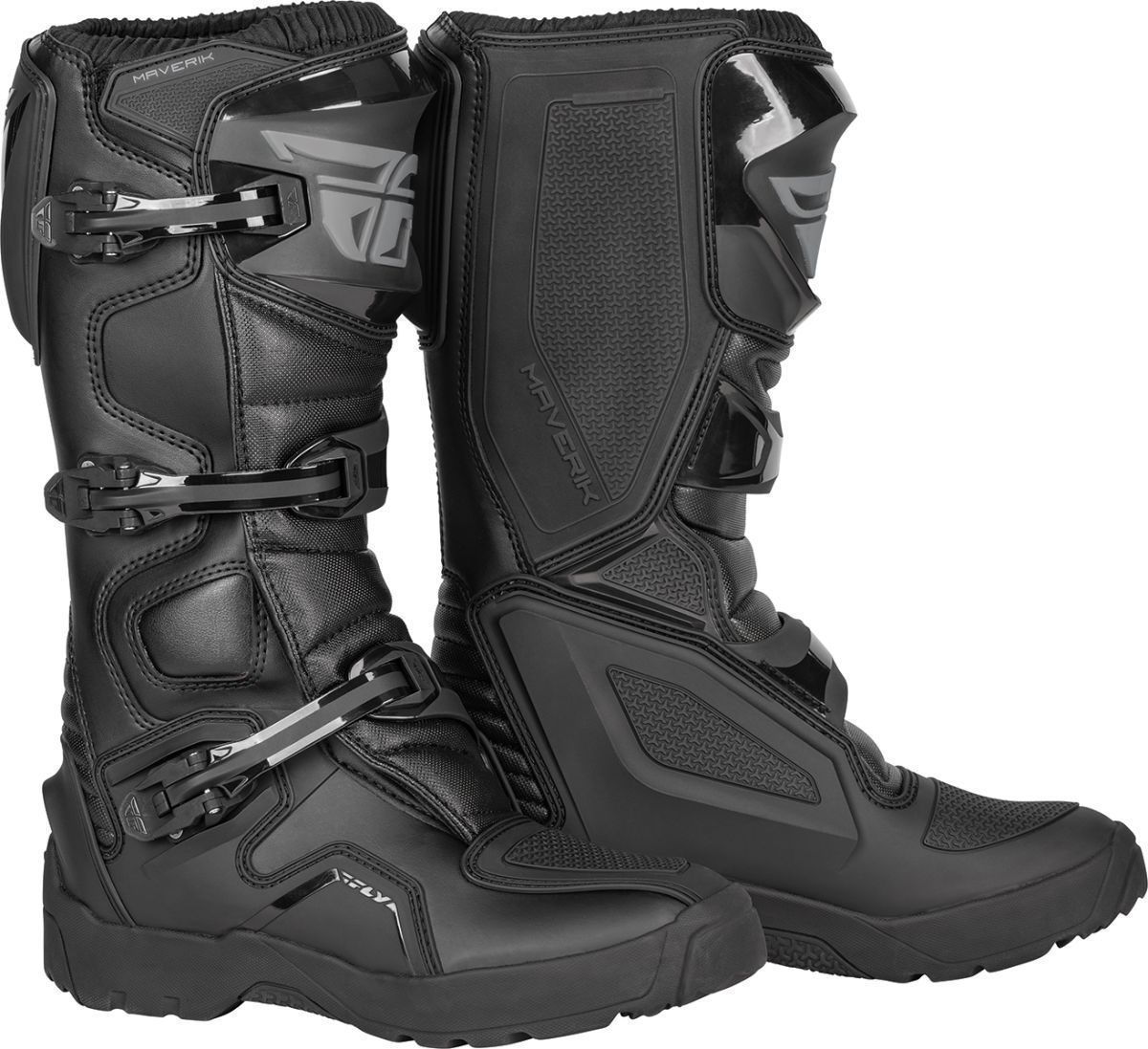 Image of EU FLY Racing Maverik Enduro Noir Bottes Taille 46