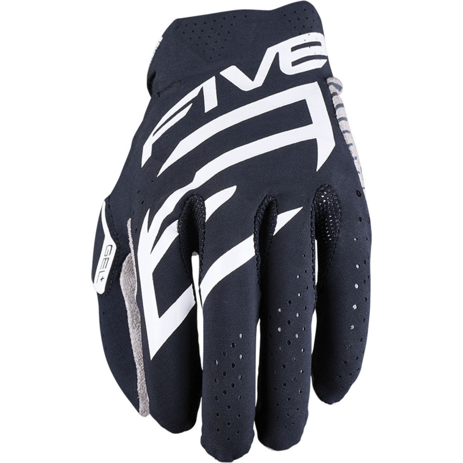 Image of EU Five MXF Race Gloves Black White Taille M