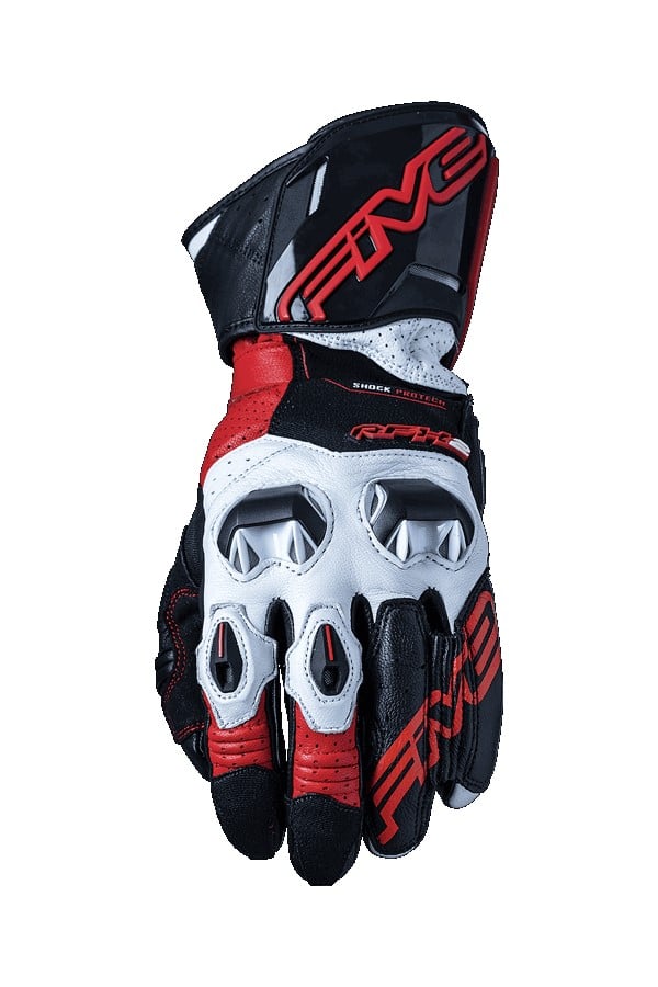 Image of EU Five RFX2 Noir Rouge Gants Taille M