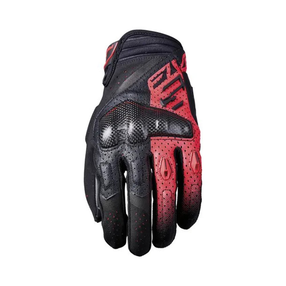 Image of EU Five RSC Evo Gloves Black Red Taille 2XL