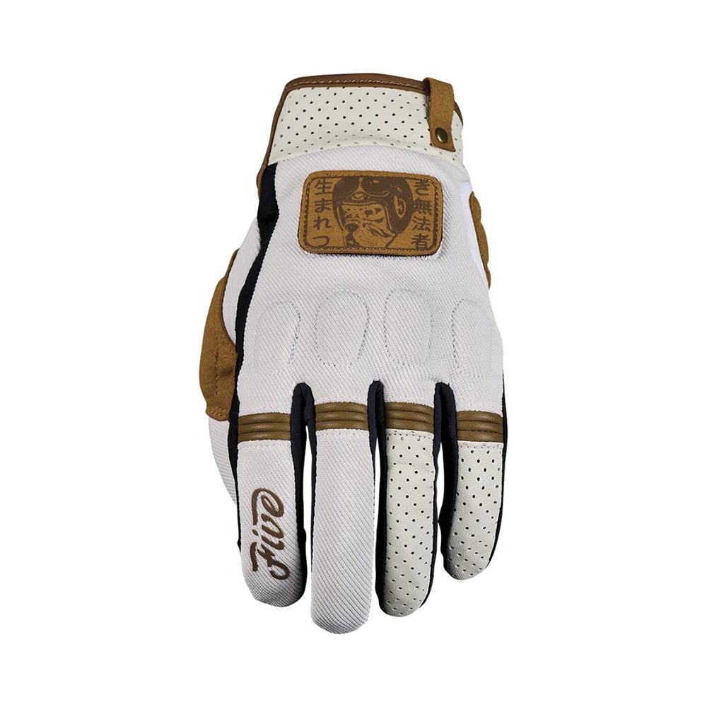 Image of EU Five Scrambler Gloves Taupe Brown Taille XL