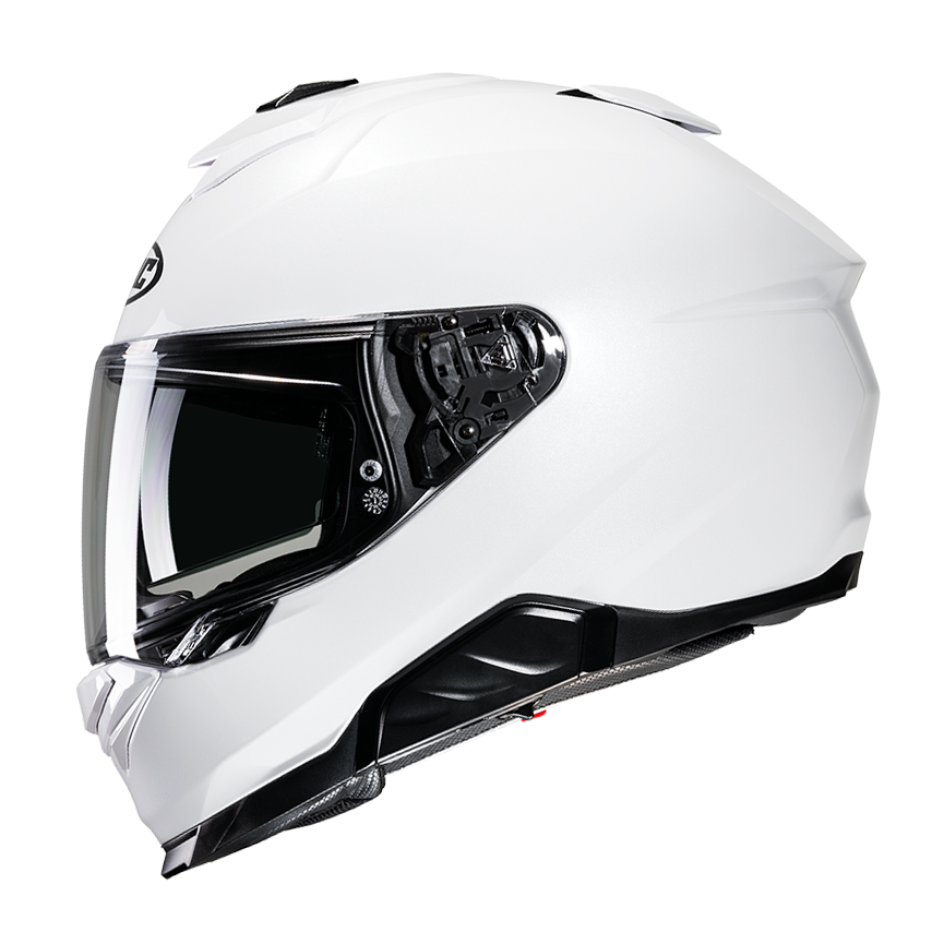 Image of EU HJC I71 Blanc Pearl Blanc Casque Intégral Taille 2XL