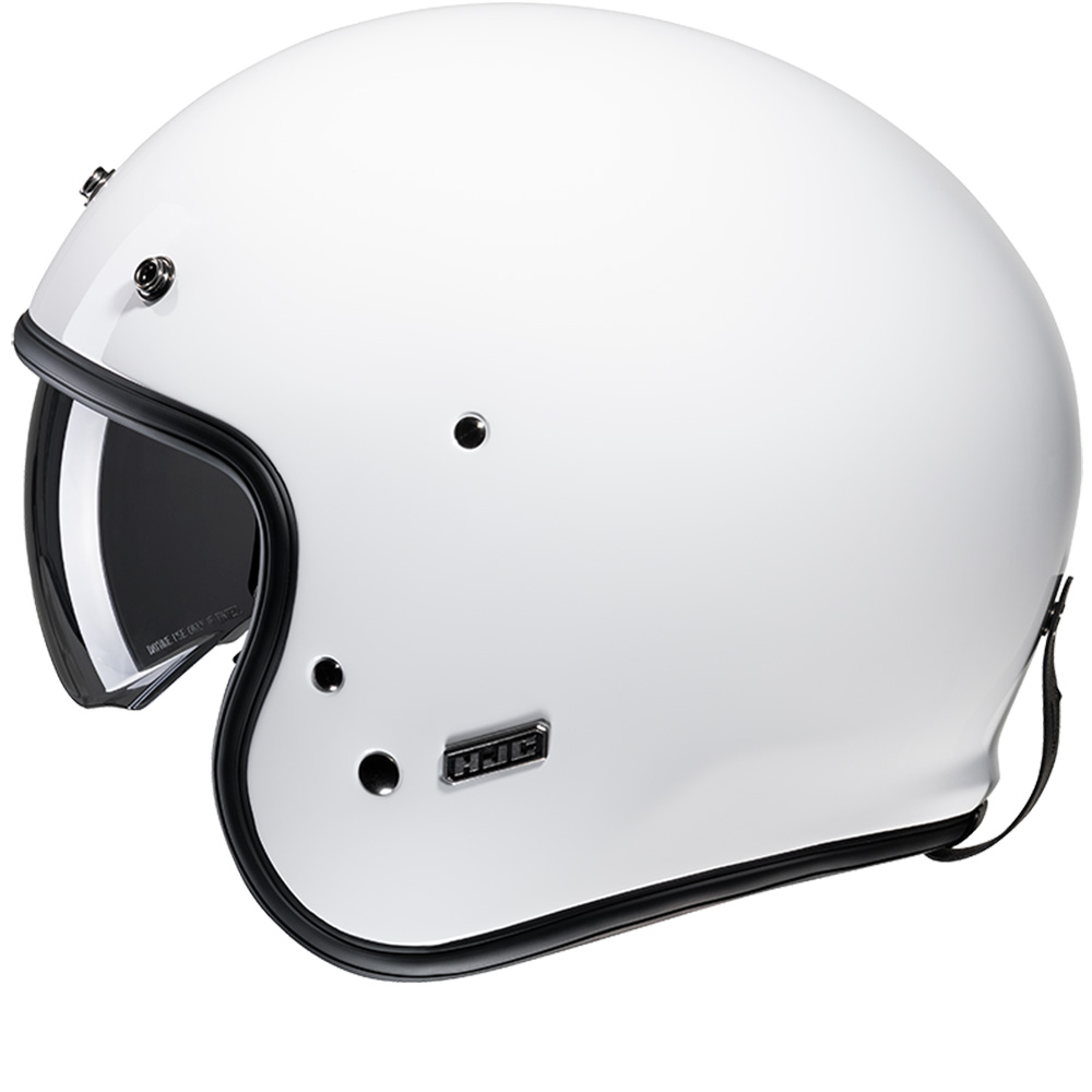 Image of EU HJC V31 Blanc White Open Face Helmet Taille 2XL