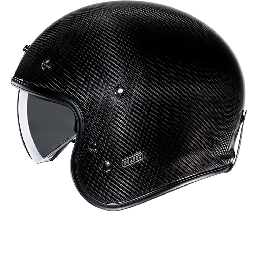 Image of EU HJC V31 Carbon Carbon Carbon Open Face Helmet Taille M