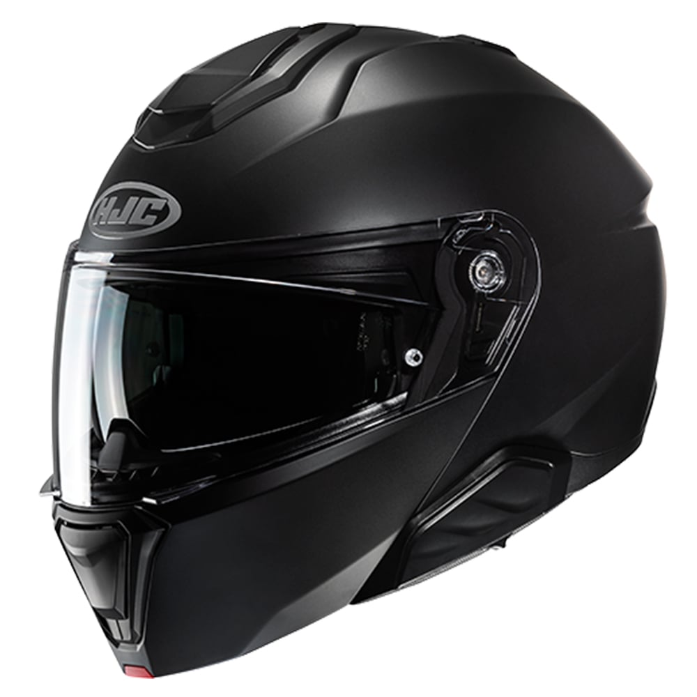 Image of EU HJC i91 Flat Black Modular Helmet Taille M