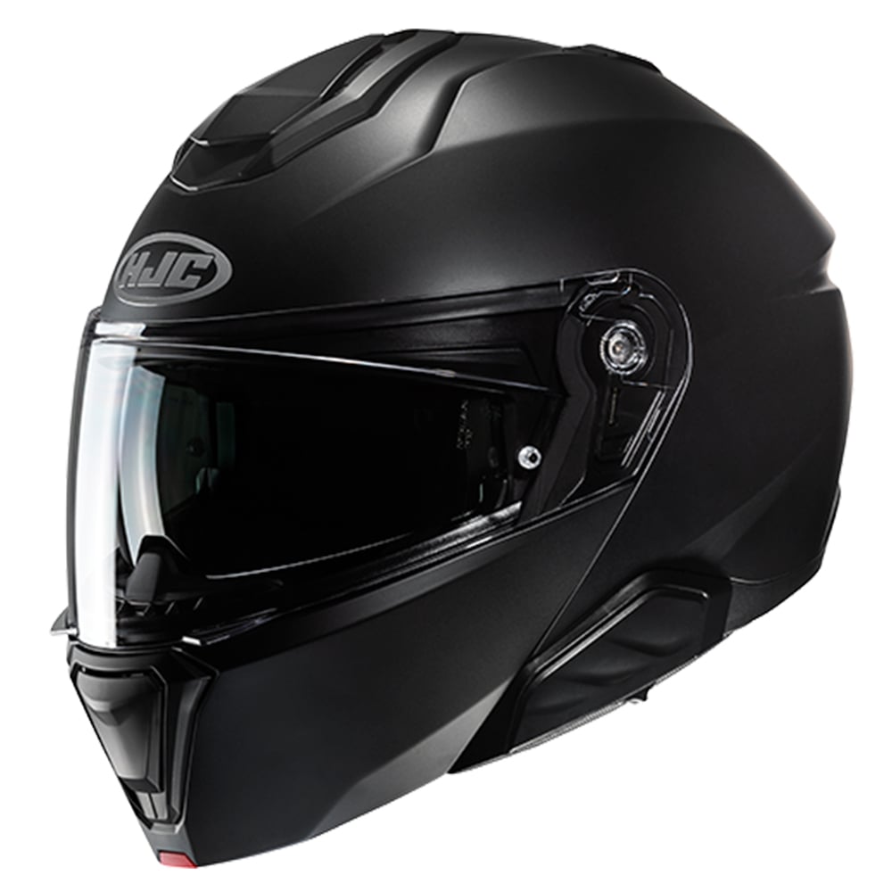 Image of EU HJC i91 Flat Black Modular Helmet Taille S