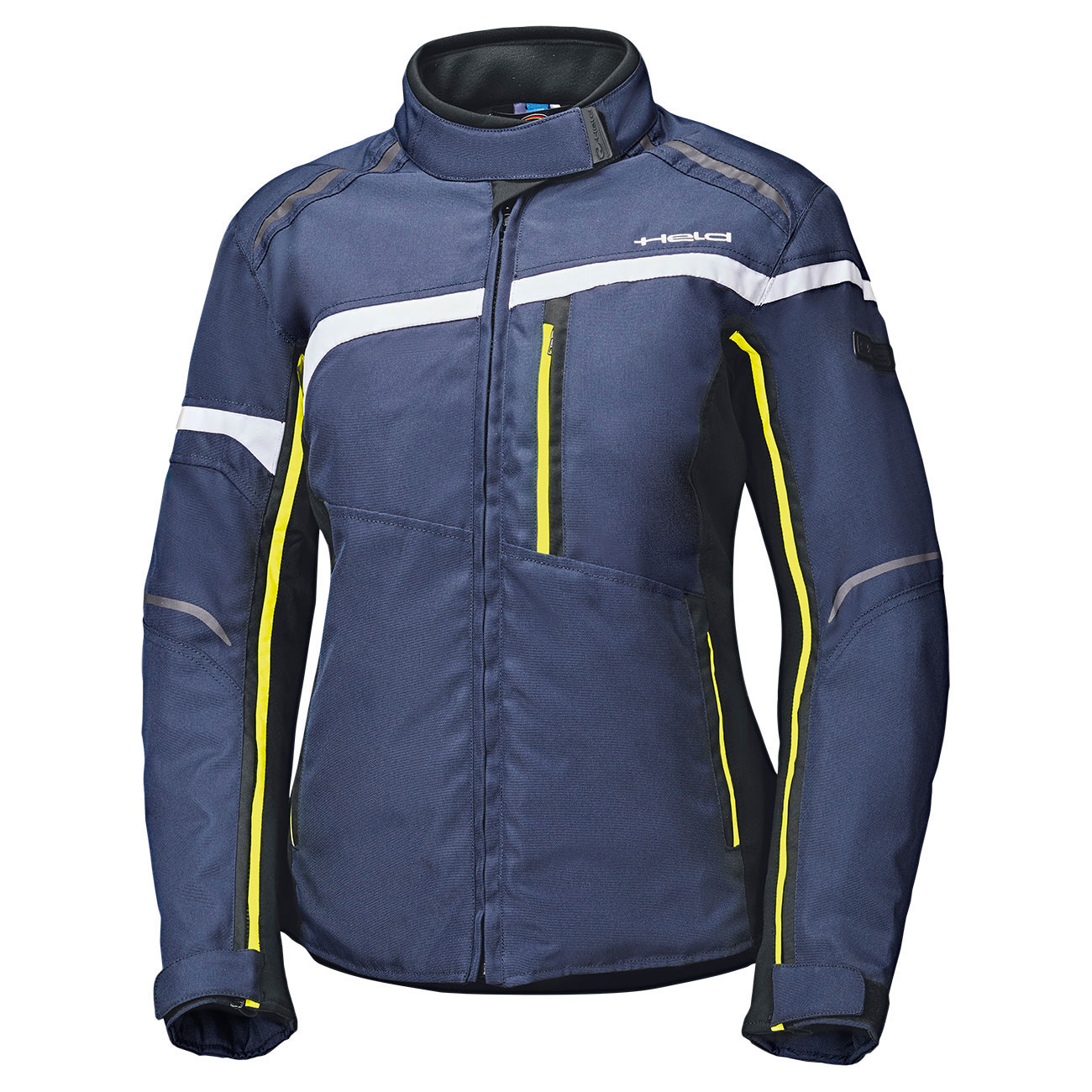 Image of EU Held Silara Bleu/neon Jaune Blouson Taille L