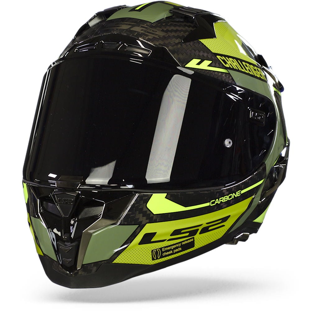Image of EU LS2 FF327 Challenger Ct2 Thorn Military Vert Casque Intégral Taille 2XL