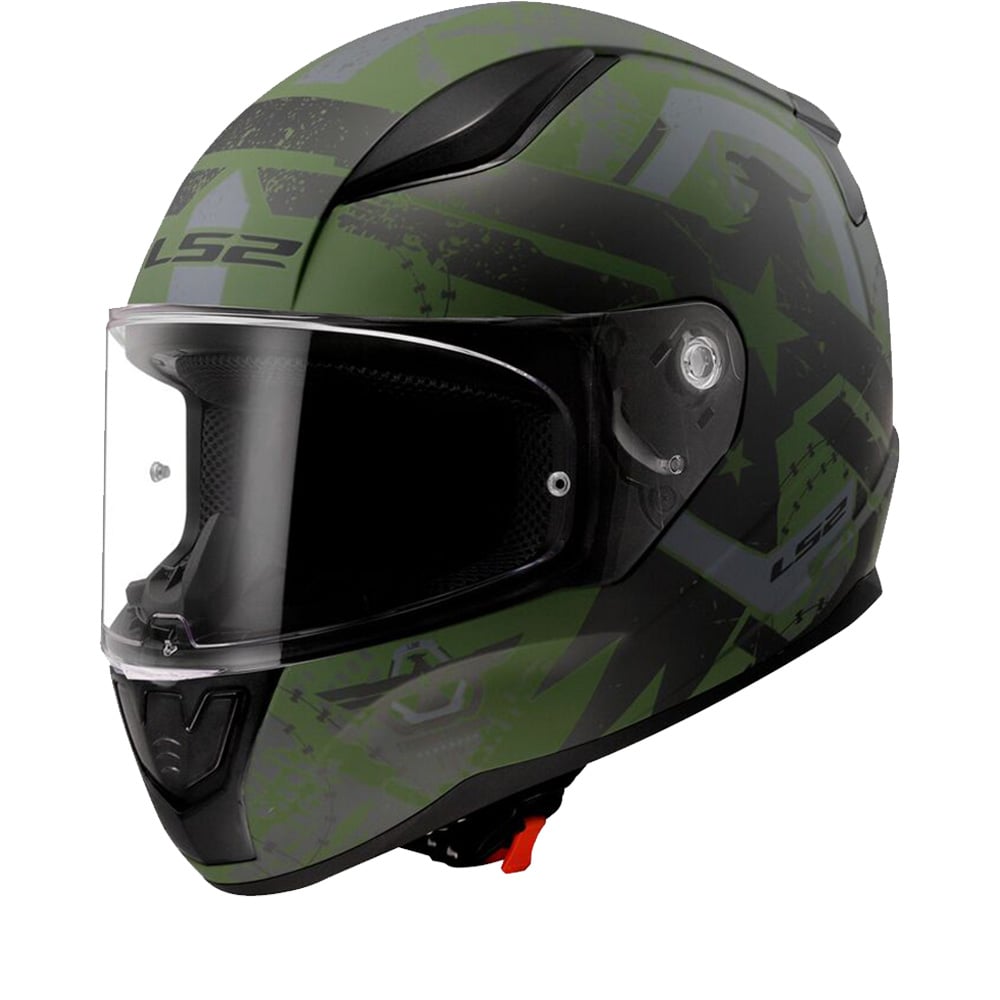 Image of EU LS2 FF353 Rapid II Thunderbirds MMilitary-06 Casque Intégral Taille 2XL