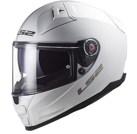 Image of EU LS2 FF811 Vector II Solid Blanc Casque Intégral Taille 3XL