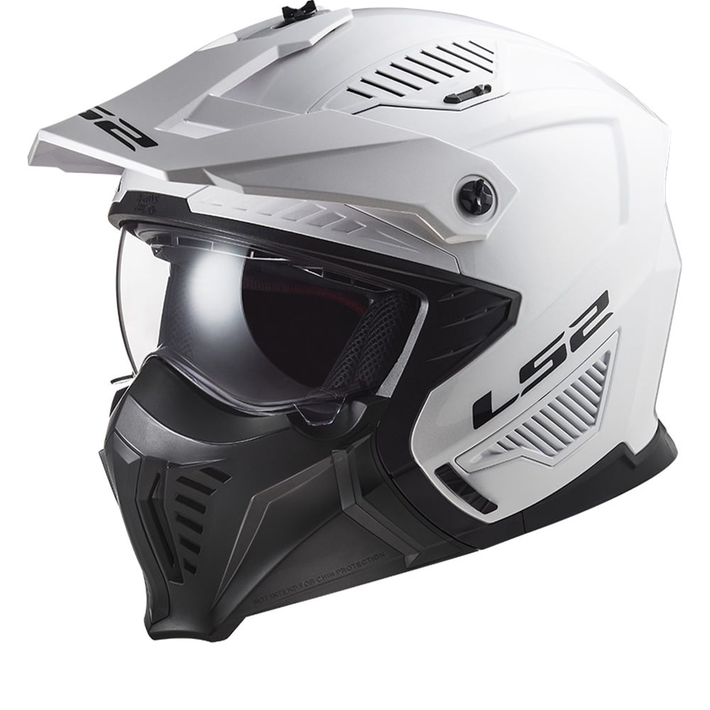 Image of EU LS2 OF606 Drifter Solid Blanc 06 Casque Multi Taille S