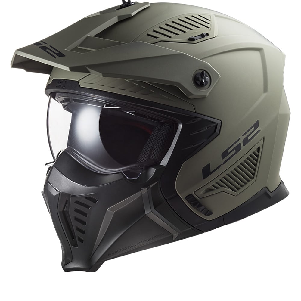Image of EU LS2 OF606 Drifter Solid Mat Sand 06 Casque Multi Taille XS