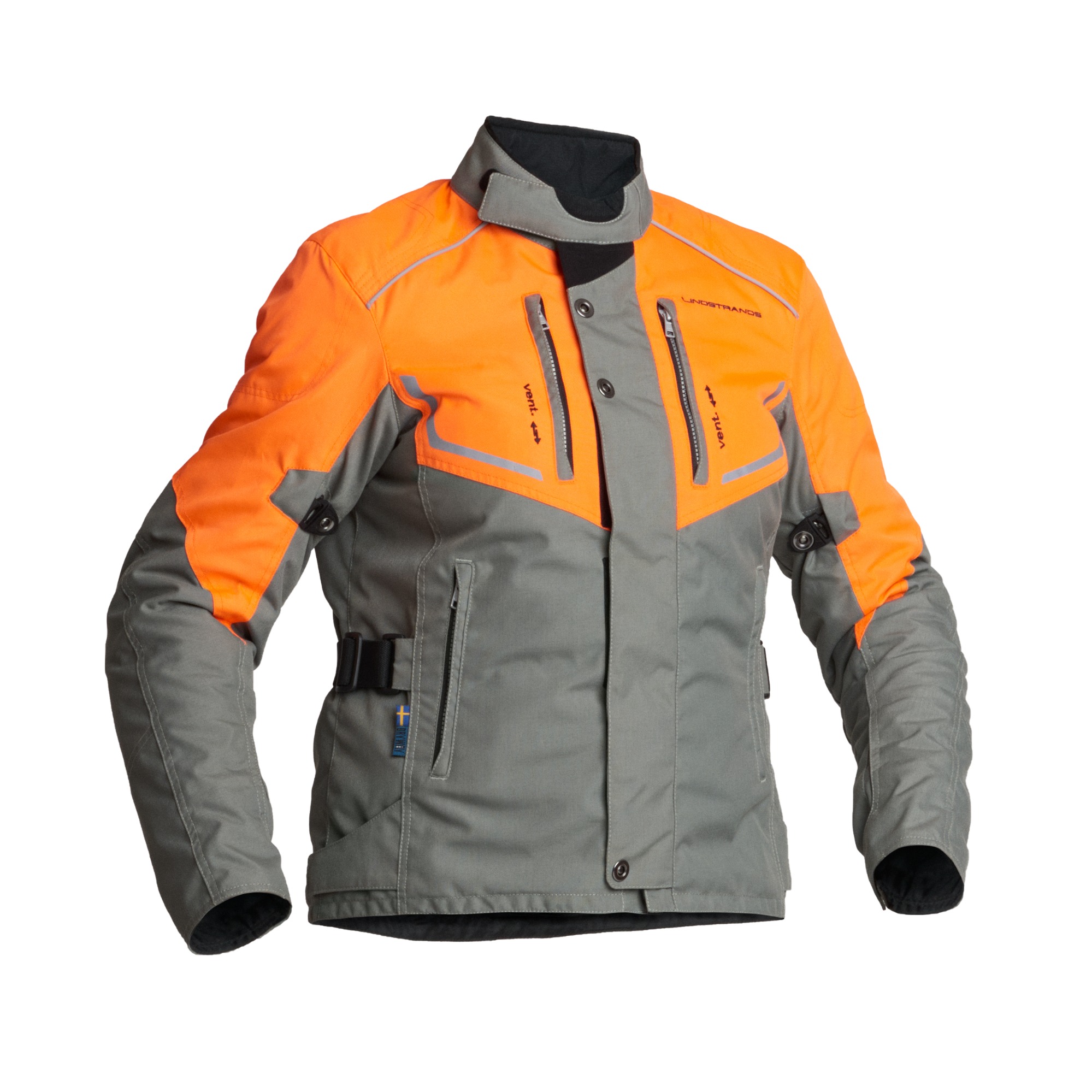 Image of EU Lindstrands Halden Lady Fog Orange Blouson Taille 38