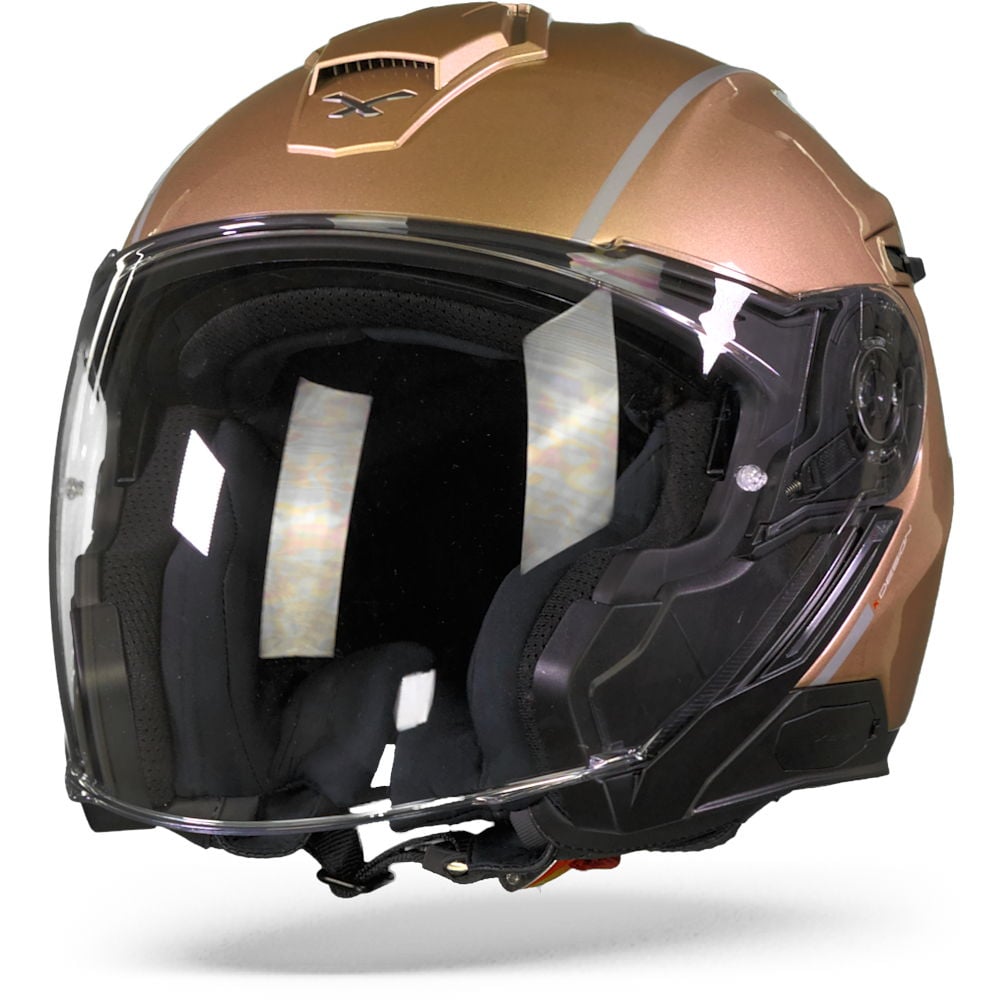 Image of EU Nexx XViliby Signature Champagne Casque Jet Taille 2XL