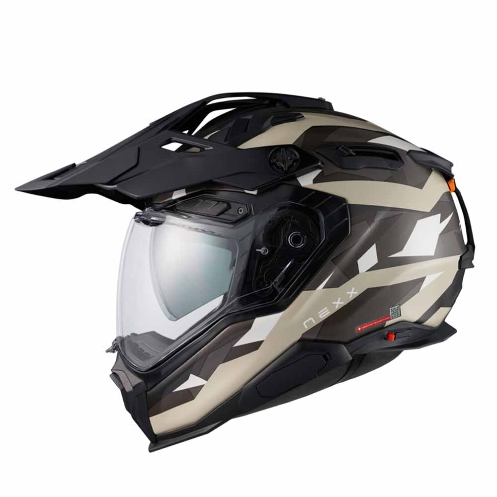 Image of EU Nexx XWED3 Trailmania Light Sand Matt Adventure Helmet Taille 2XL