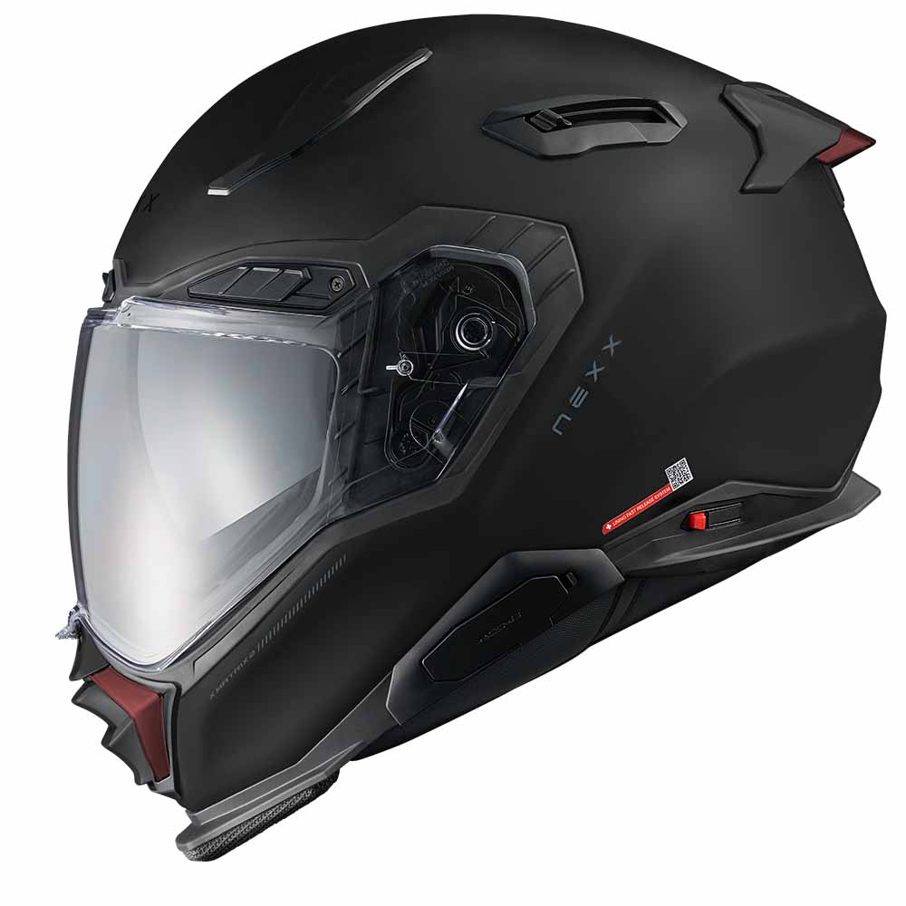 Image of EU Nexx XWST3 Plain Black Matt Full Face Helmet Taille S