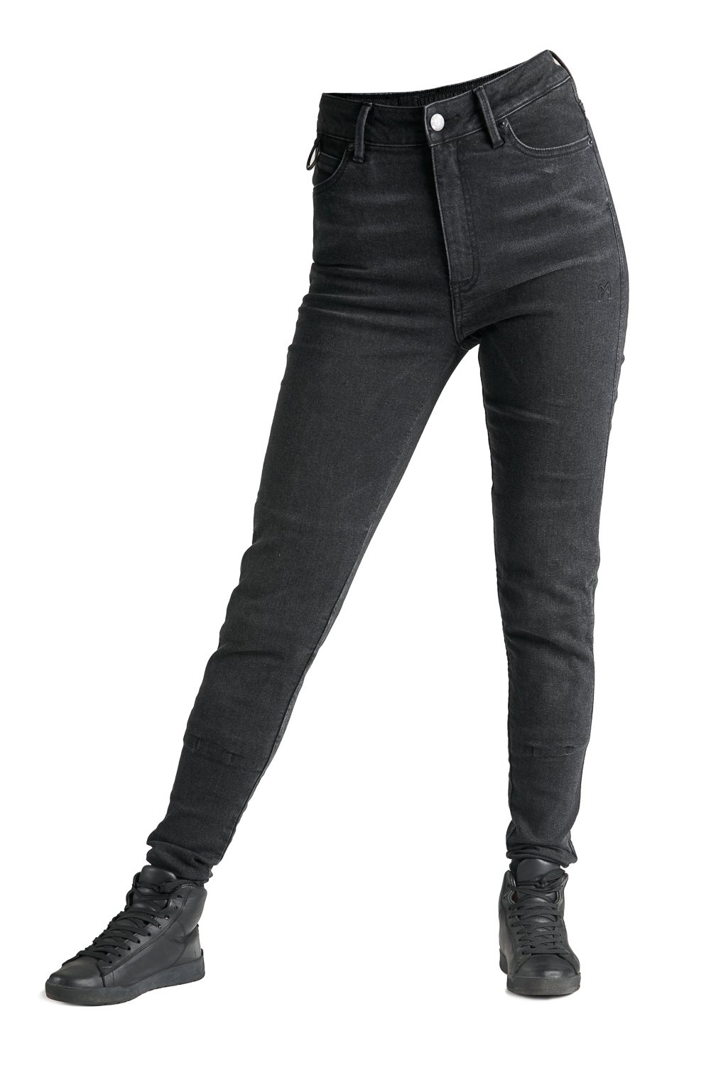 Image of EU Pando Moto Kusari Cor 01 Women Skinny-Fit Cordura Pantalon Taille W24/L32