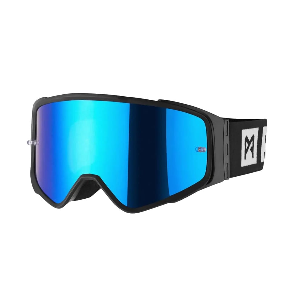 Image of EU Pando Moto Pando MX Goggles Blue Taille