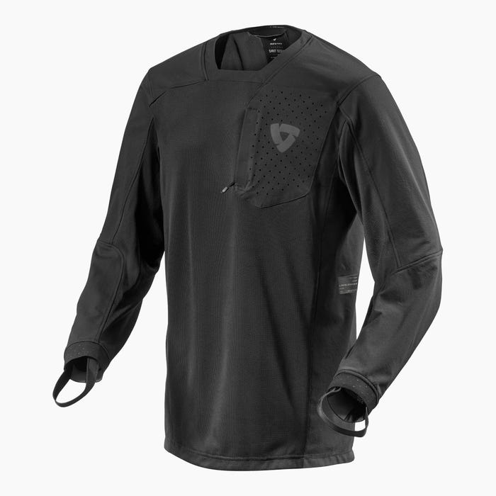 Image of EU REV’IT! Sierra Shirt Moto Noir Taille 2XL
