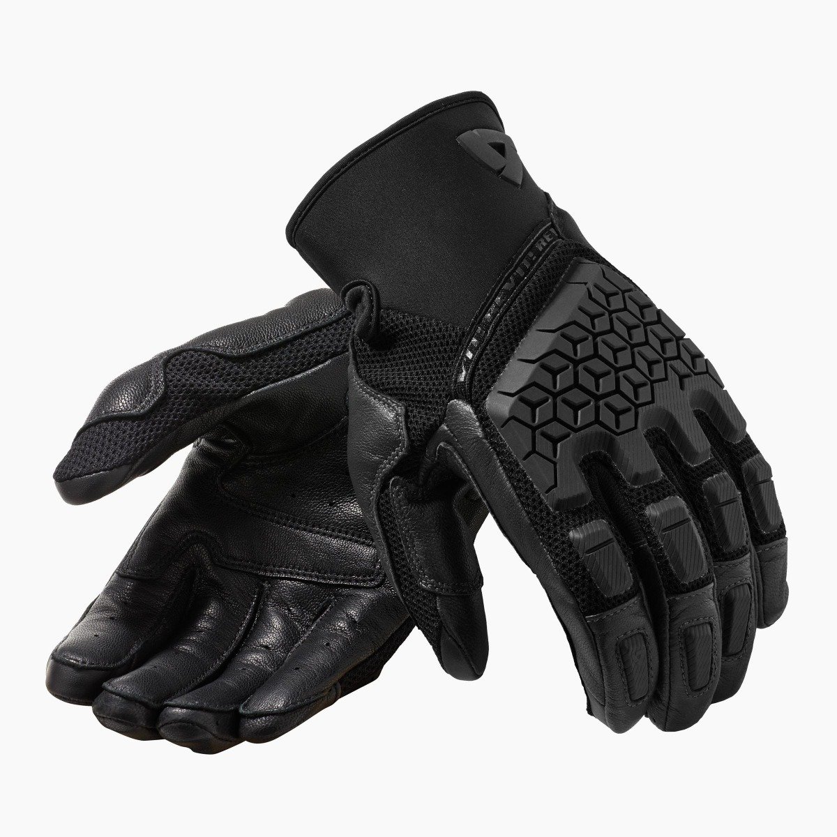 Image of EU REV'IT! Caliber Noir Gants Taille XS