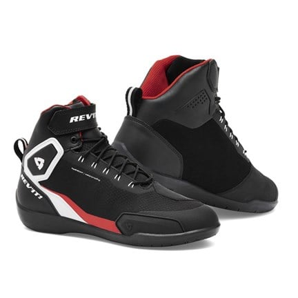Image of EU REV'IT! G-Force H2O Noir Neon Rouge Chaussures Taille 44