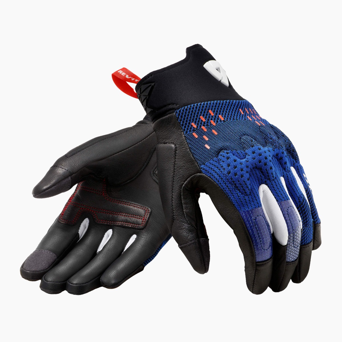 Image of EU REV'IT! Kinetic Bleu Noir Gants Taille XL