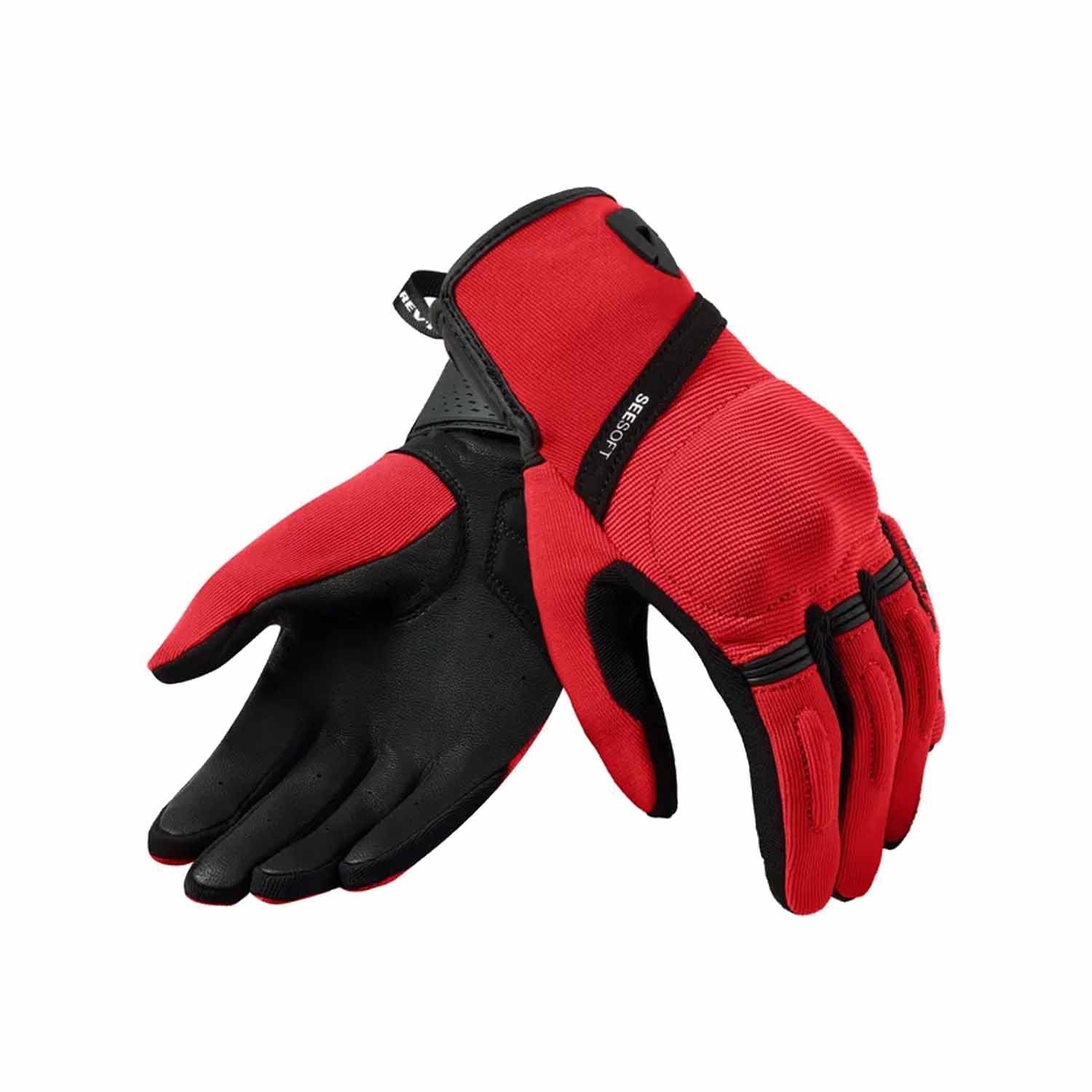 Image of EU REV'IT! Mosca 2 Ladies Gloves Red Black Taille S