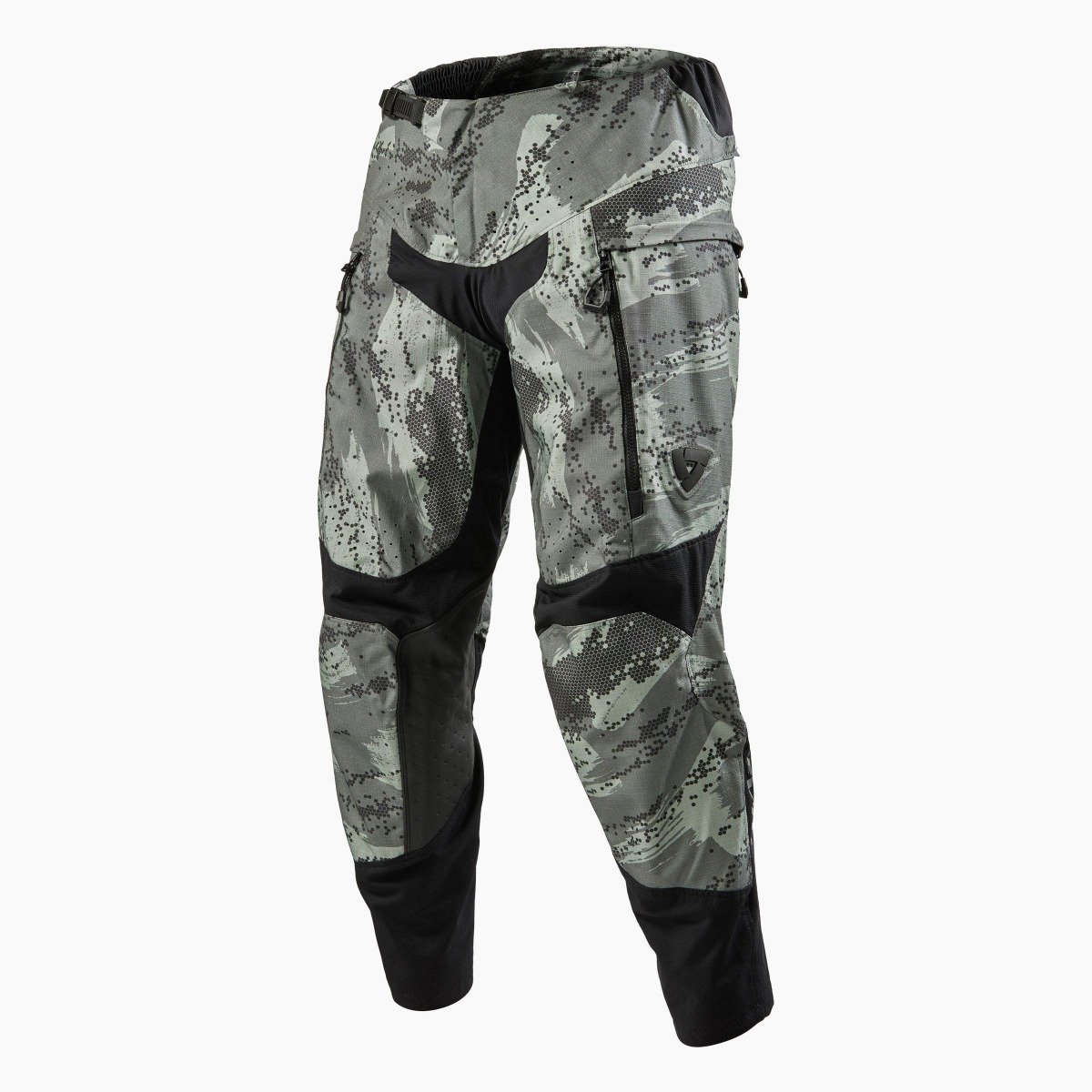 Image of EU REV'IT! Peninsula Camo Gris Pantalon Taille 2XL