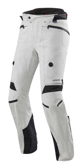 Image of EU REV'IT! Poseidon 2 GTX Argent Noir Standard Pantalon Taille 2XL