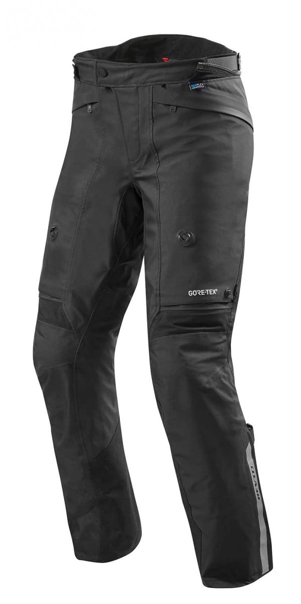 Image of EU REV'IT! Poseidon 2 GTX Noir Standard Pantalon Taille S