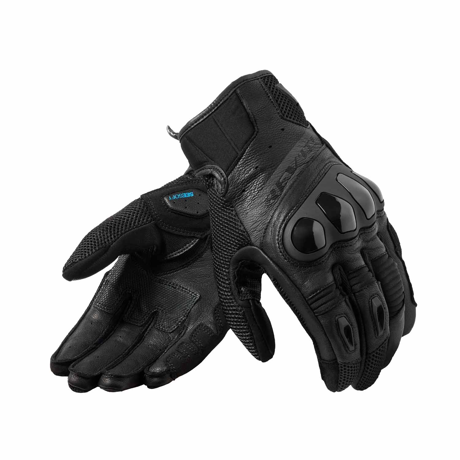 Image of EU REV'IT! Ritmo Gants Noir Taille 4XL