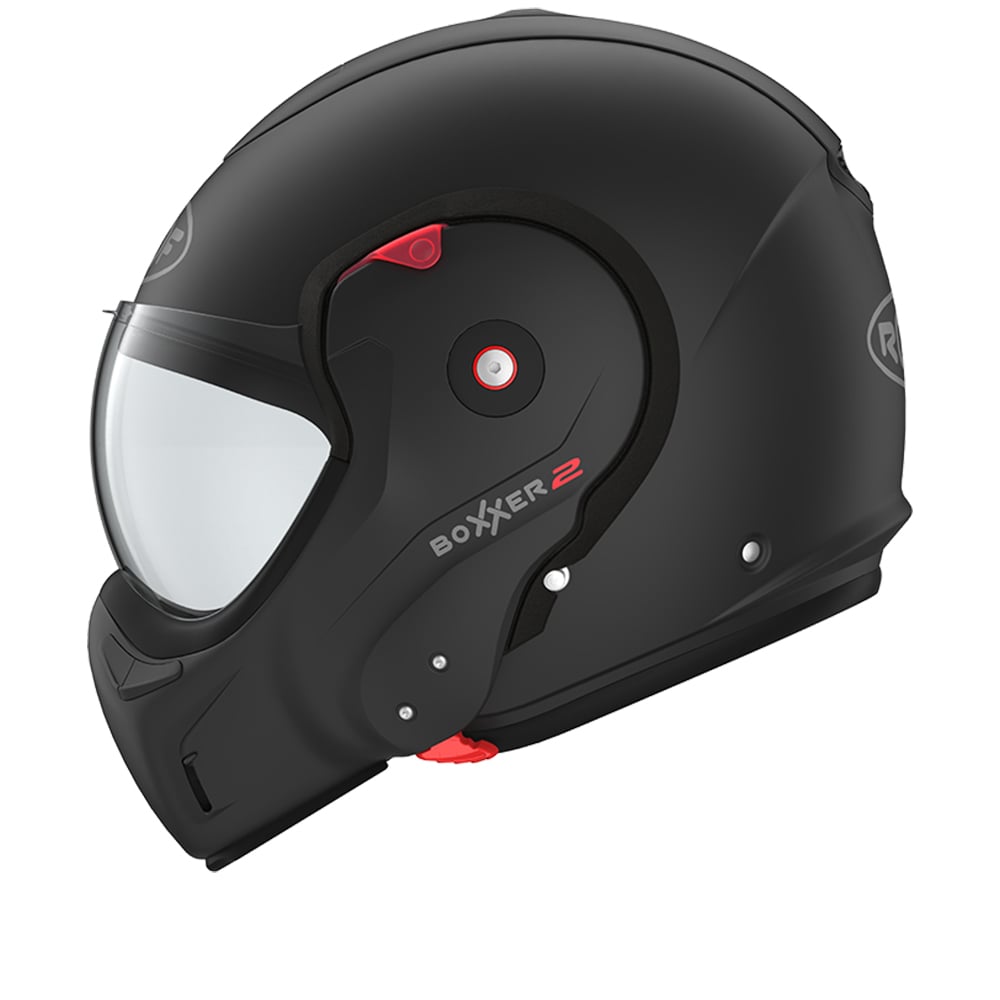 Image of EU ROOF RO9 BOXXER 2 Matt Black Modular Helmet Taille S