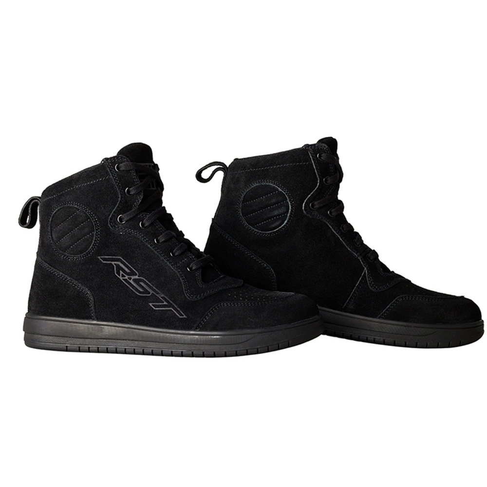 Image of EU RST Hi-Top Shoes Black Suede Taille 42