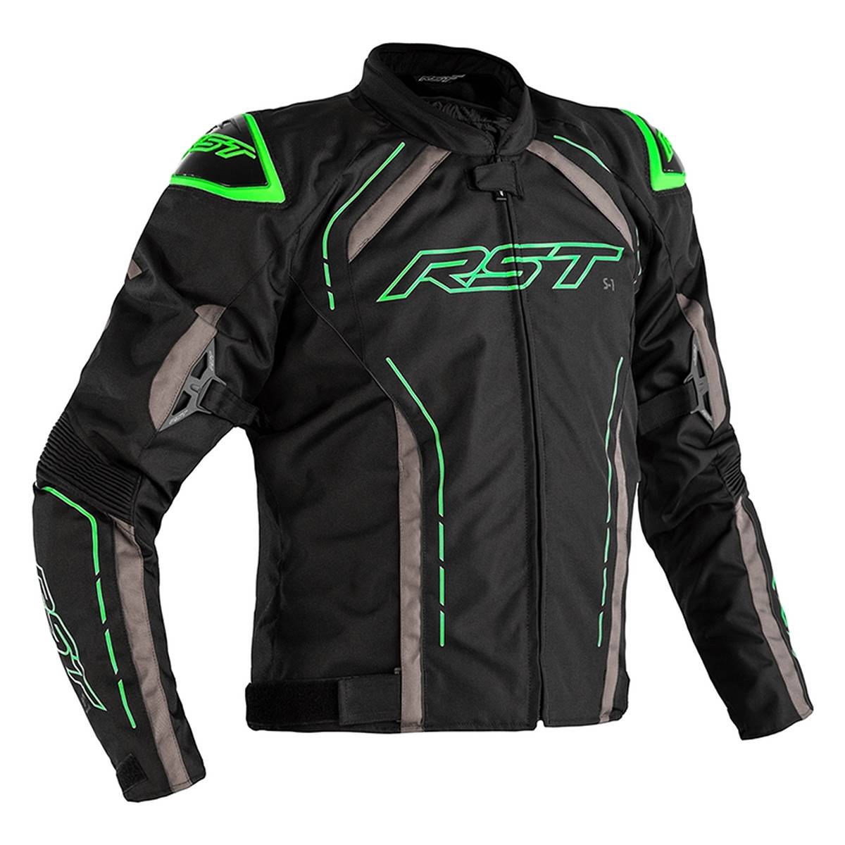 Image of EU RST S-1 Jacket Black Green Grey Taille 50