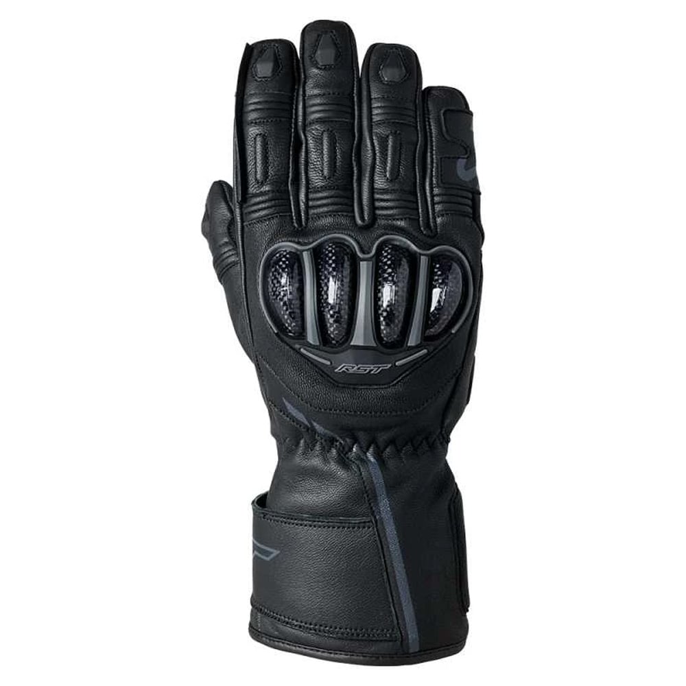 Image of EU RST S1 Ce Ladies Waterproof Glove Noir Gants Taille 6