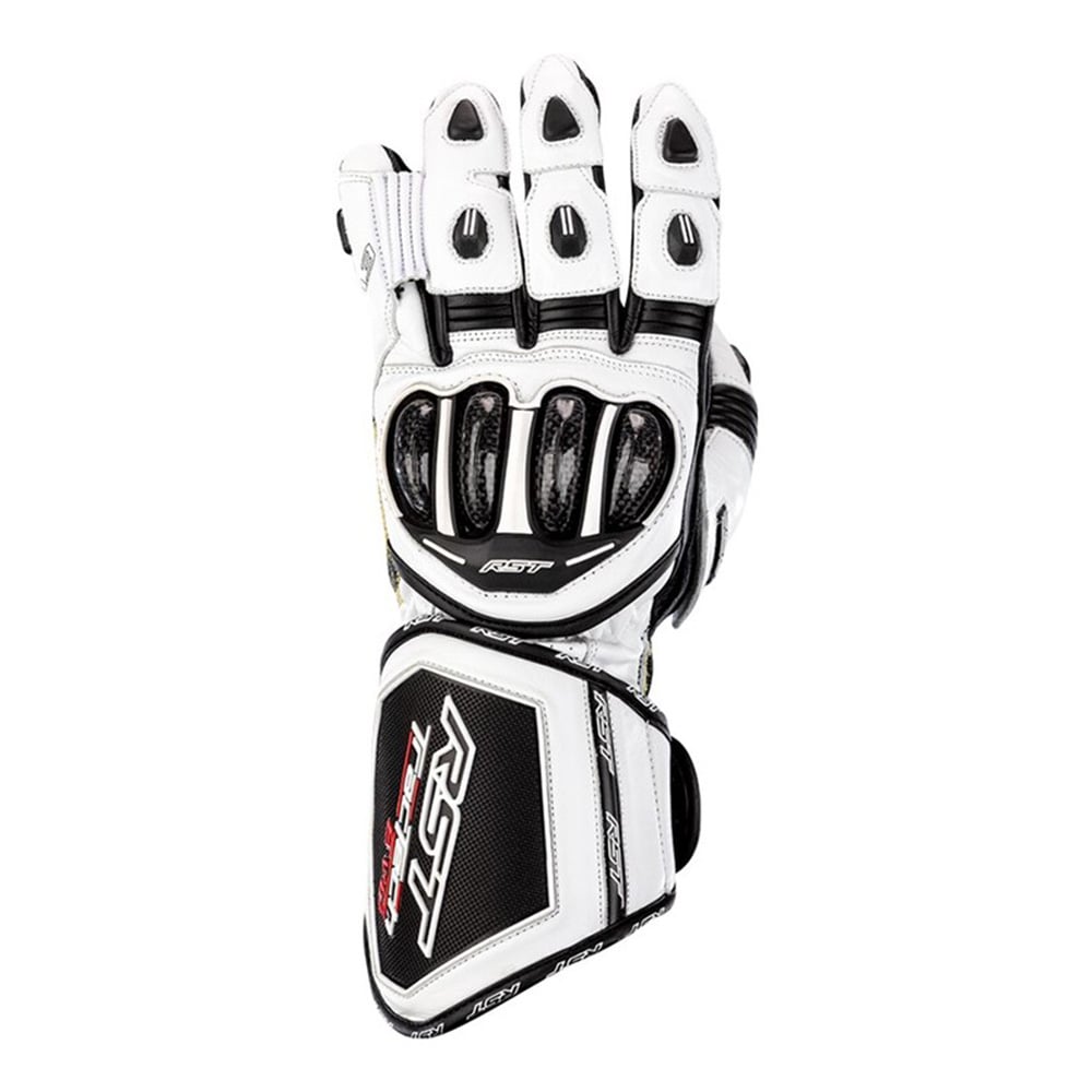 Image of EU RST Tractech Evo 4 Ladies Gloves White White Black Taille M