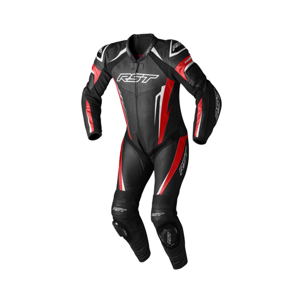 Image of EU RST Tractech Evo 5 One Piece Suit Red Black White Taille 50