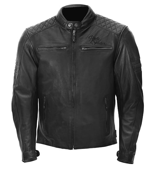 Image of EU Rusty Stitches Jari Noir CE Blouson Taille S