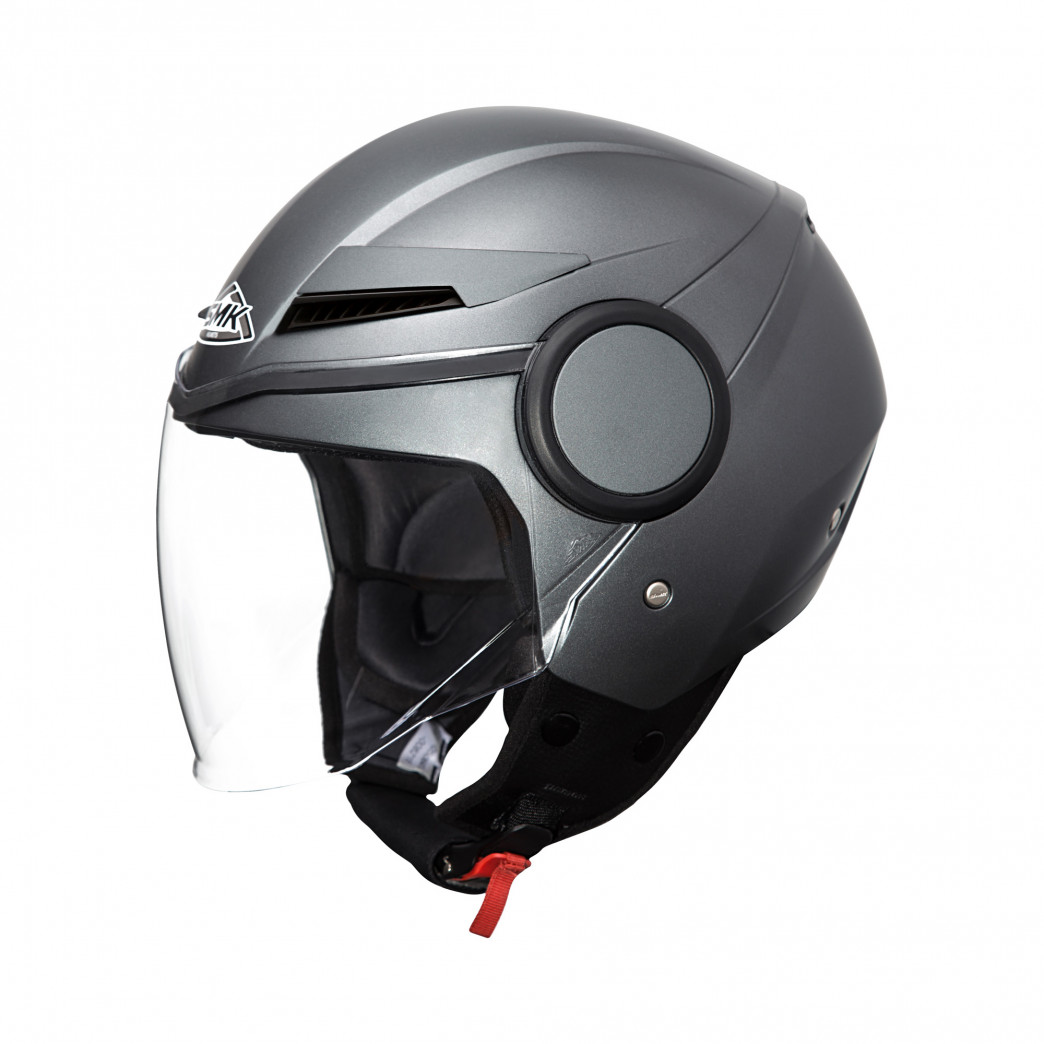 Image of EU SMK Streem Mat Gris Casque Jet Taille S