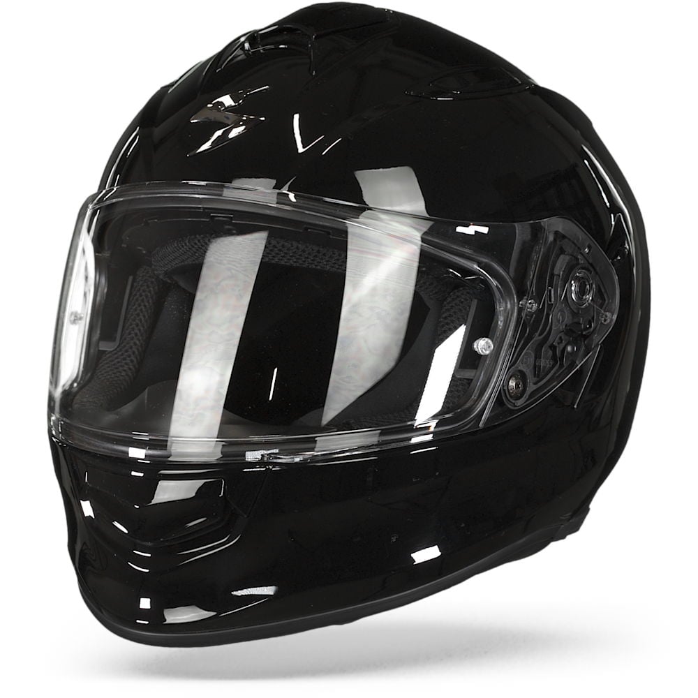 Image of EU Scorpion EXO-491 Solid Noir Casque Intégral Taille XS