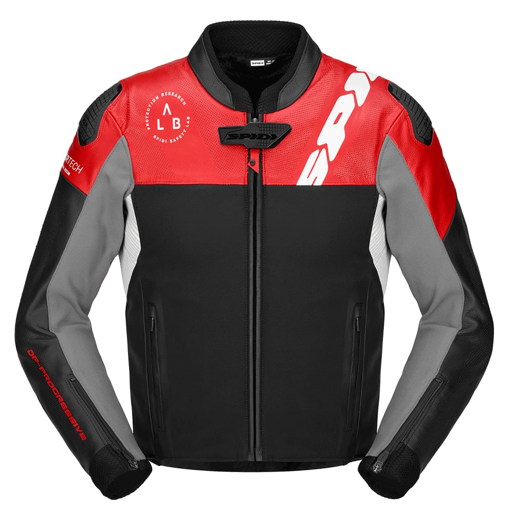 Image of EU Spidi DP Progressive Hybrid Rouge Blouson Taille 50