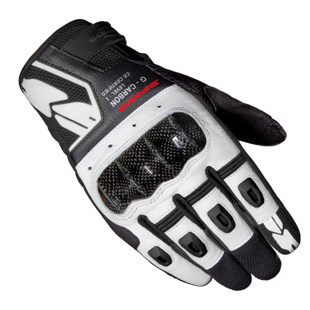 Image of EU Spidi G-Carbon Blanc Gants Taille 3XL