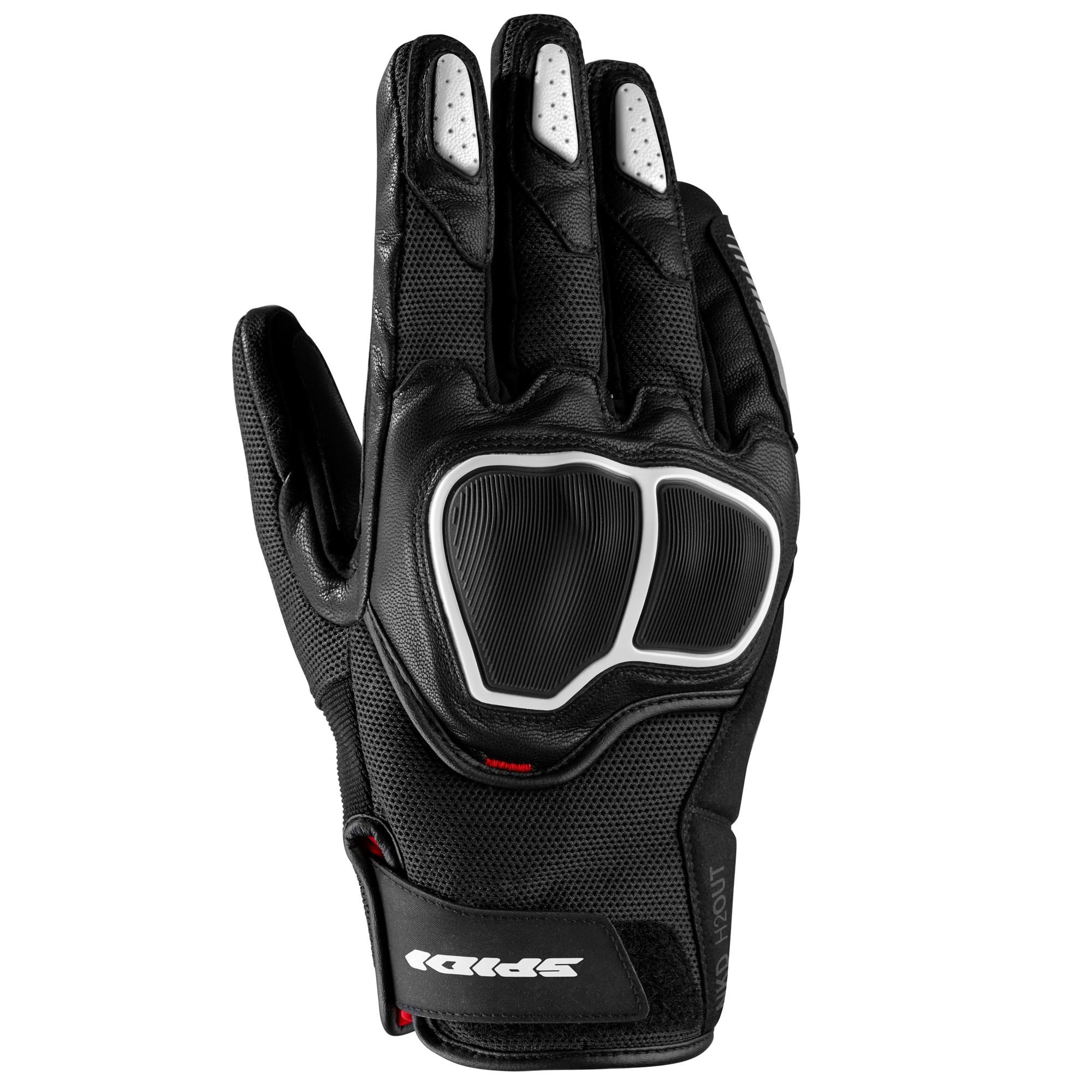 Image of EU Spidi NKD H2Out Noir Blanc Gants Taille 3XL