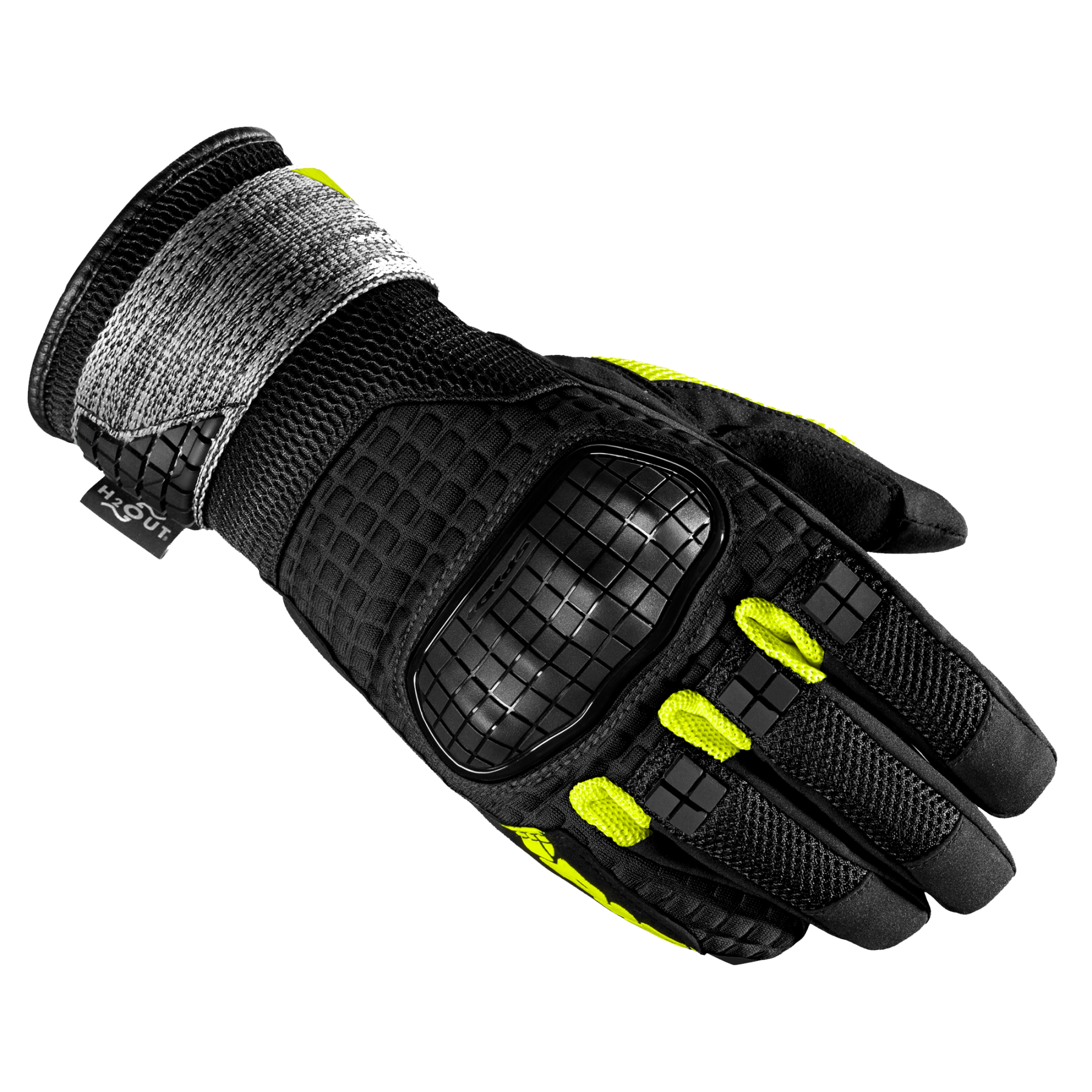 Image of EU Spidi Rainwarrior Jaune Fluo Gants Taille L