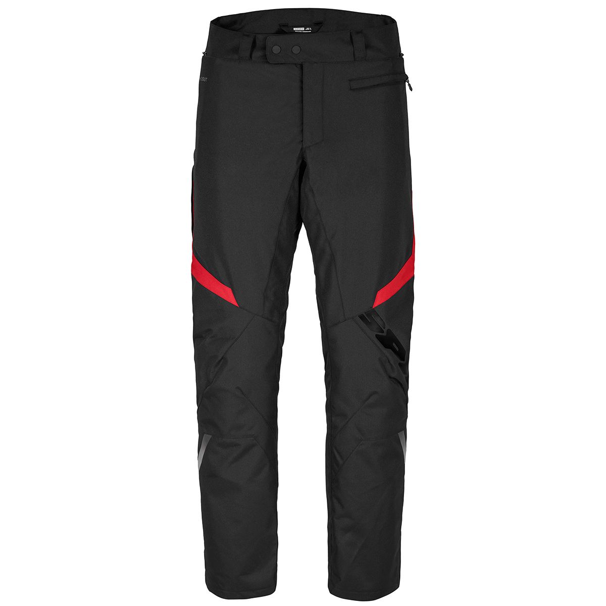 Image of EU Spidi Sportmaster Noir Rouge Pantalon Taille 2XL