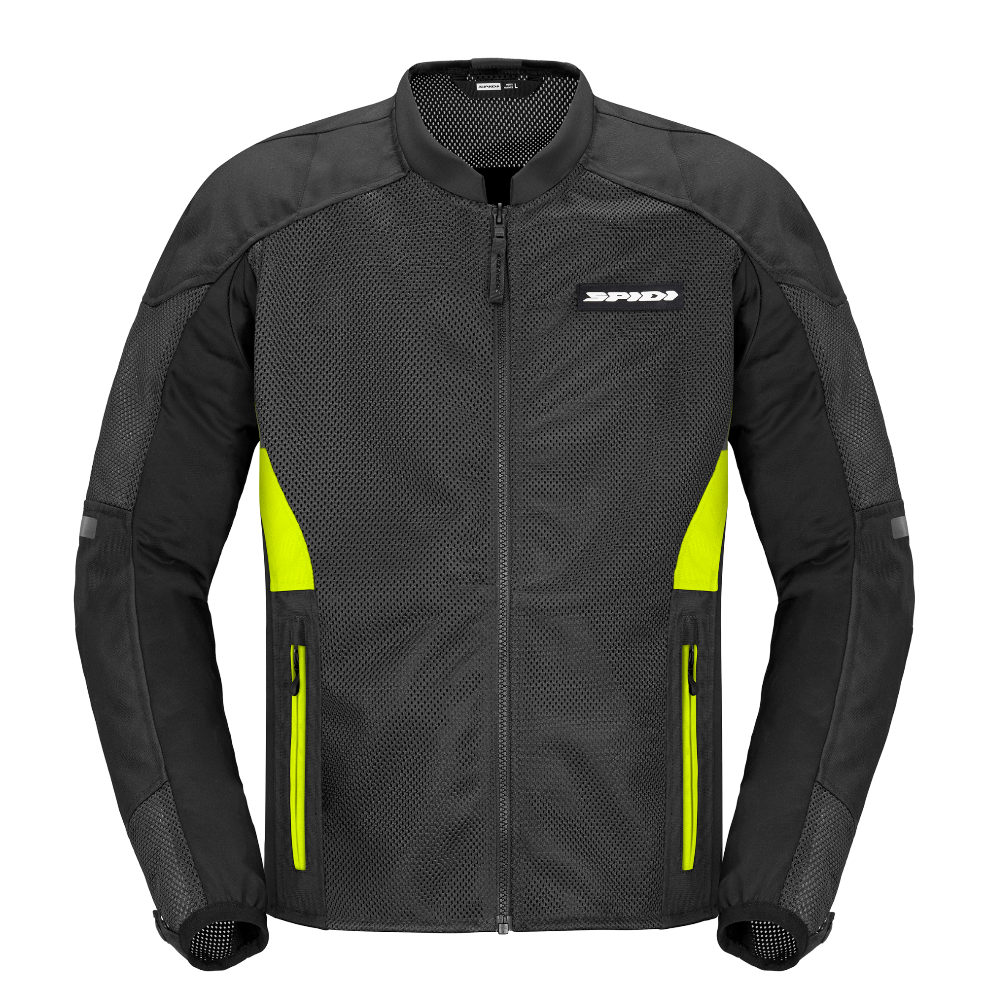 Image of EU Spidi Super Net Jaune fluo Blouson Taille 2XL