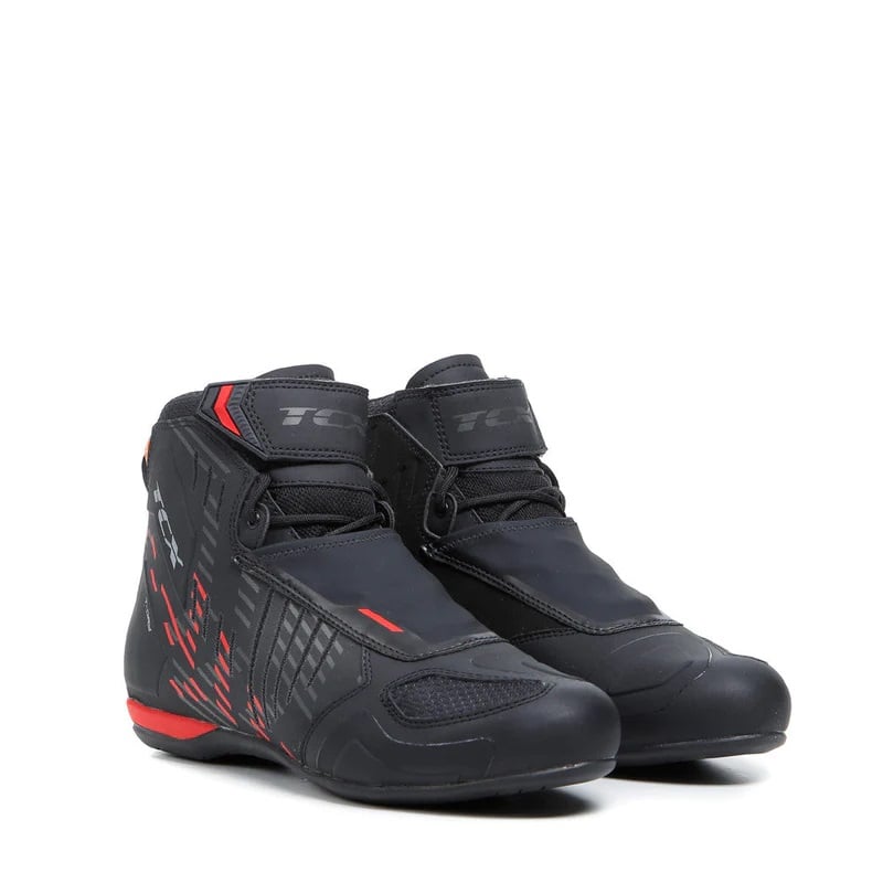 Image of EU TCX R04D WP Noir Rouge Chaussures Taille 36